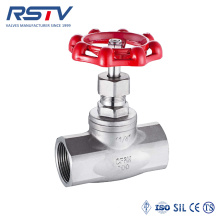 200WOG Stainless Steel Screwed Globe Valve